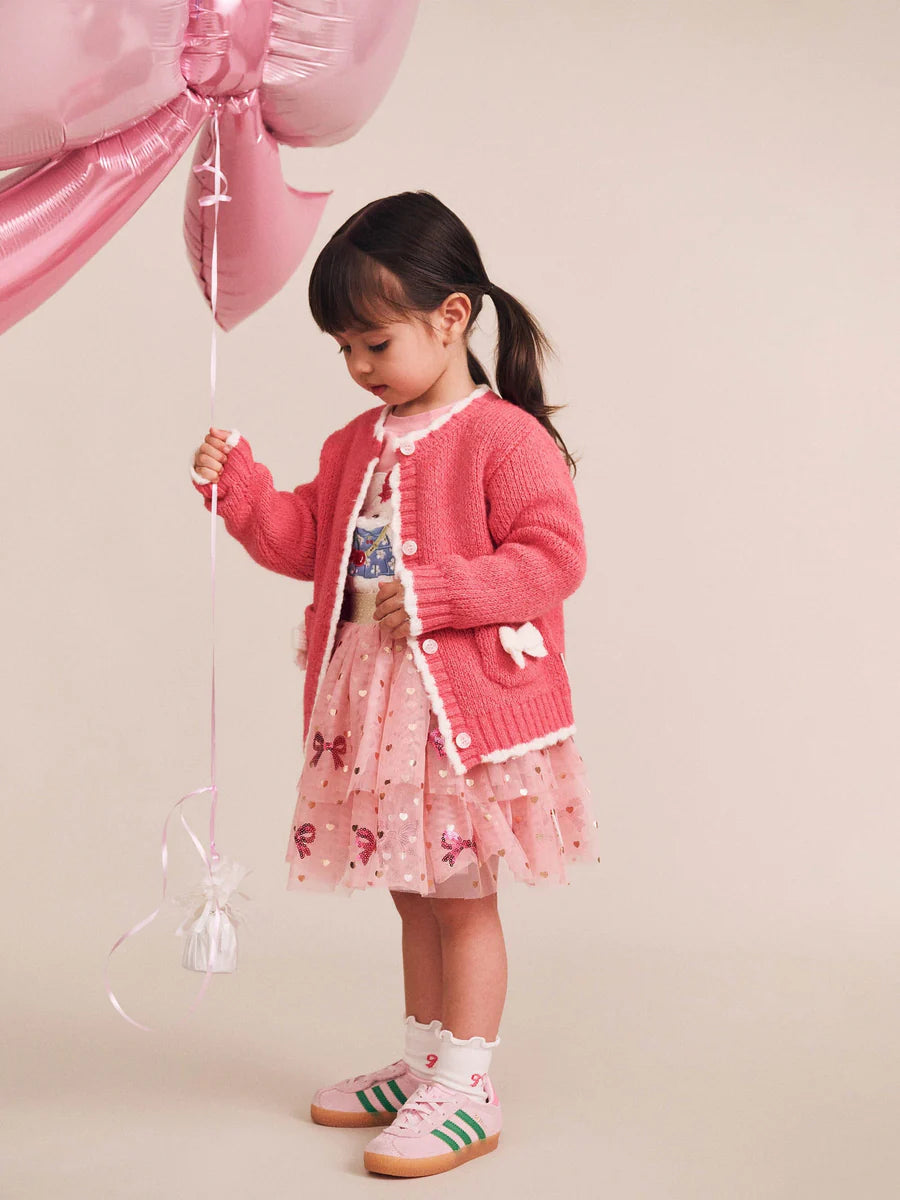 Huxbaby / Crochet Bow Cardi