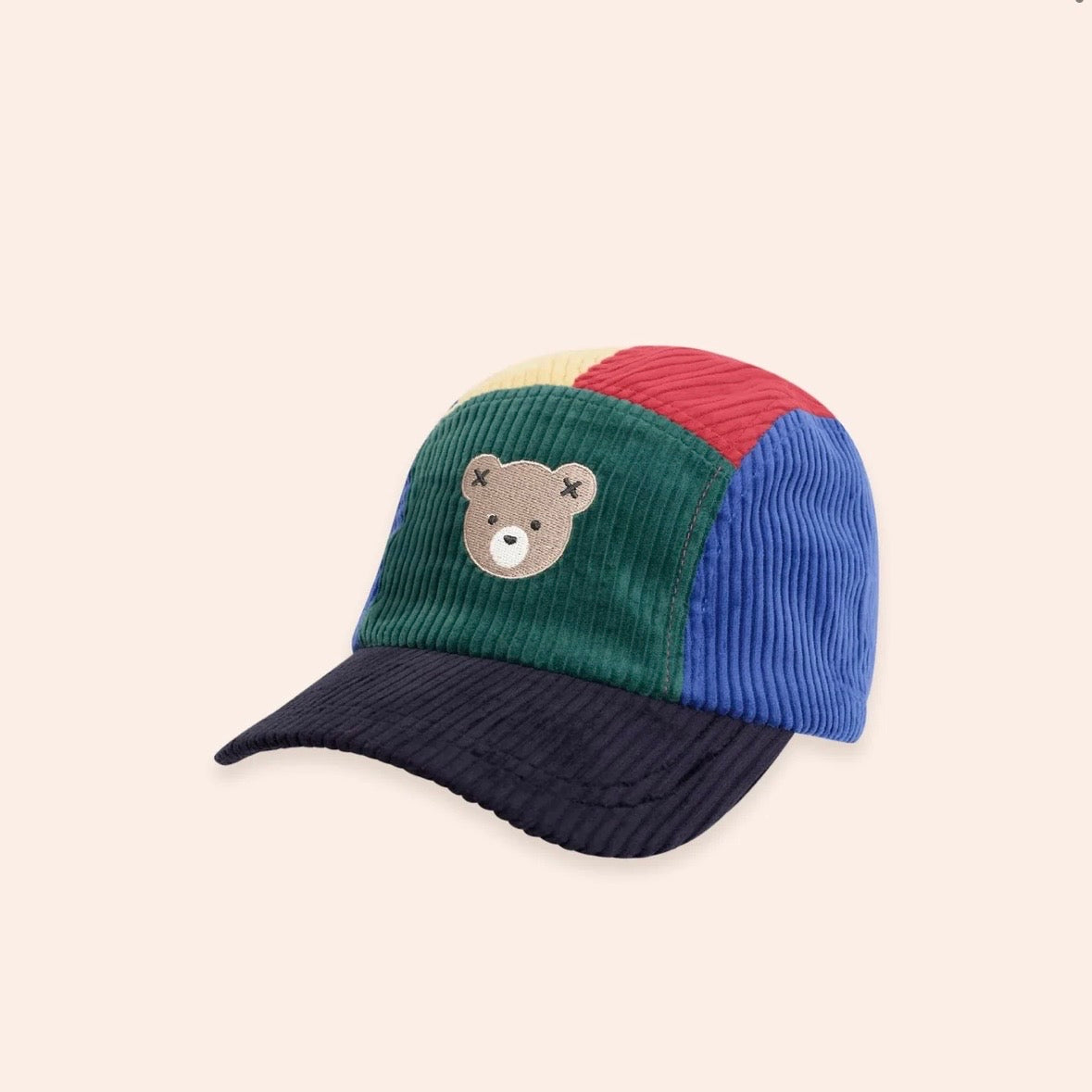 Huxbaby / Colour Block Cord Panel Cap - Boy One Size