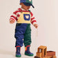 Huxbaby / Colour Block Cord Overalls
