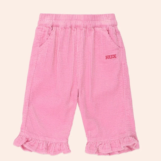 Huxbaby / Cord Frill Hem Pant