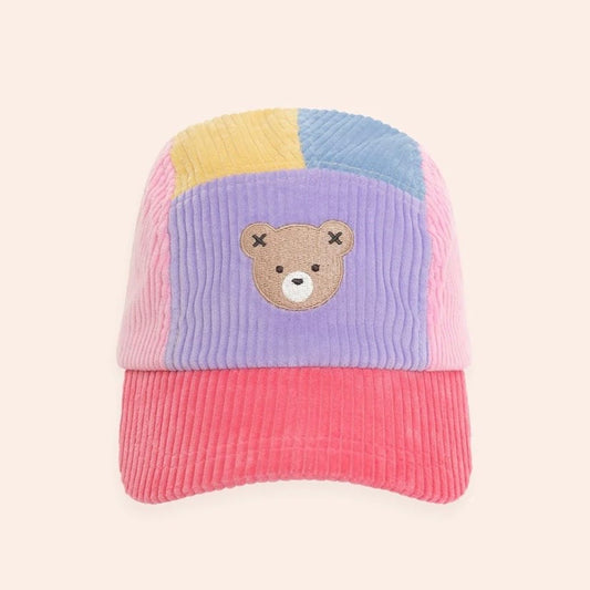 Huxbaby / Colour Block Cord Panel Cap - Girl One Size