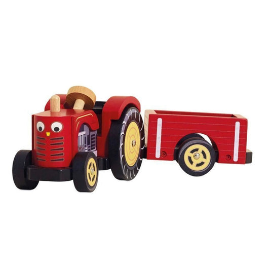 Le Toy Van / Farmyard Tractor and Trailer