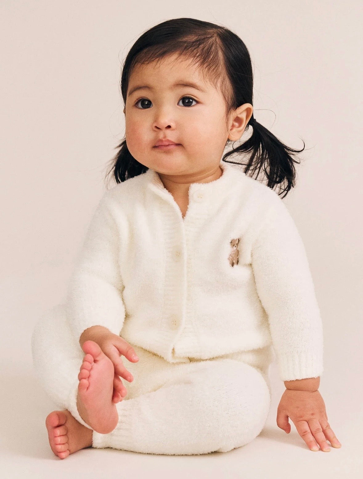 Huxbaby / My First Hux Almond Milk 4pc Boucle Newborn Set
