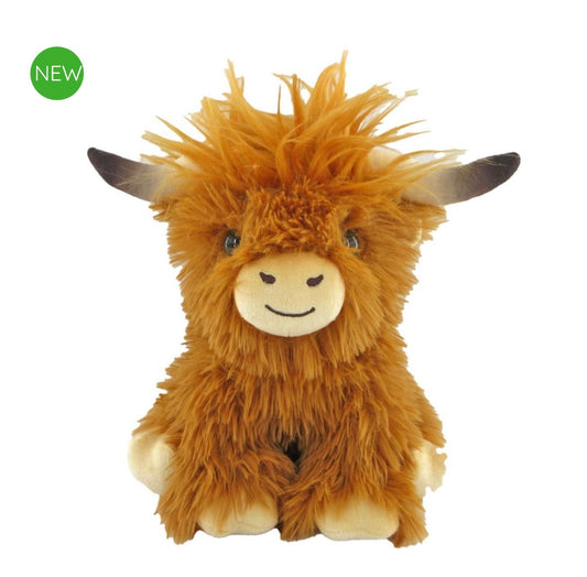 Sitting Highland Cow 25cm - Islay