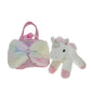 Fancy Pals / Big Bow Fluffy Pink Unicorn