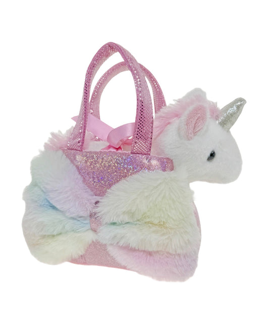 Fancy Pals / Big Bow Fluffy Pink Unicorn