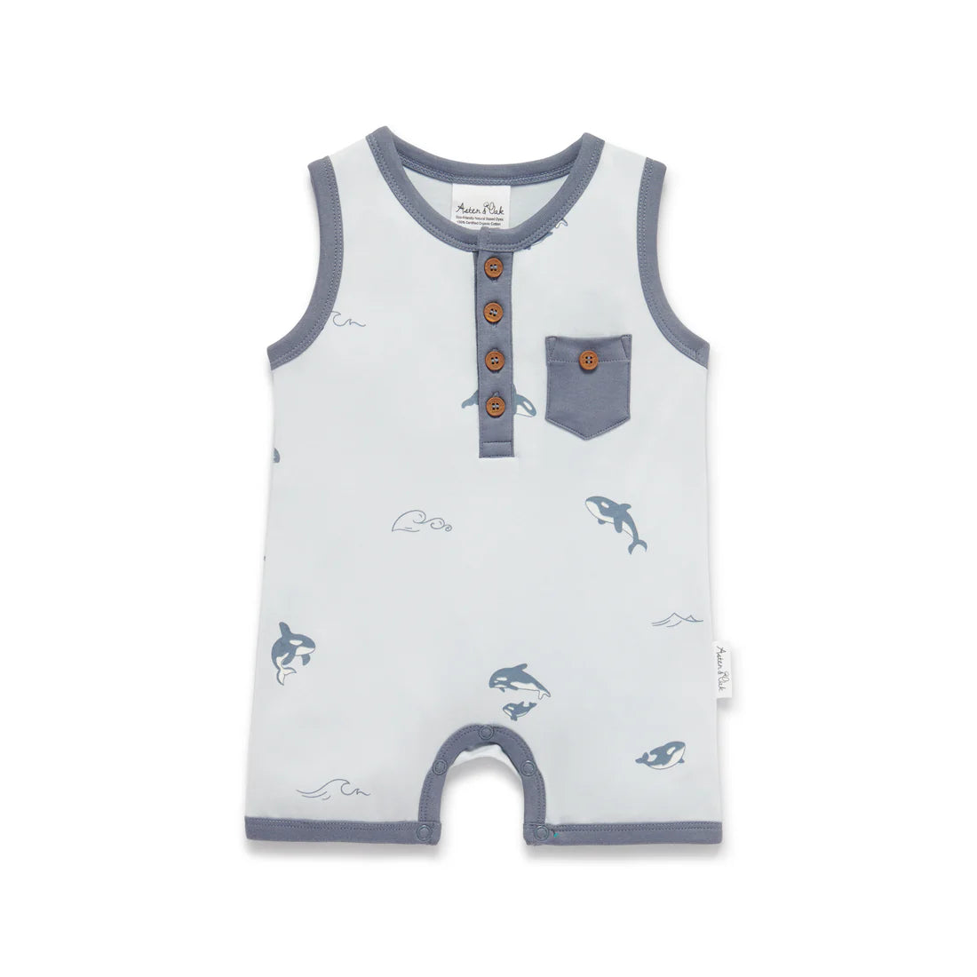 Aster & Oak / Orca / Henley Romper