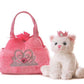Fancy Pals / Princess Cat in Pink Crown Bag