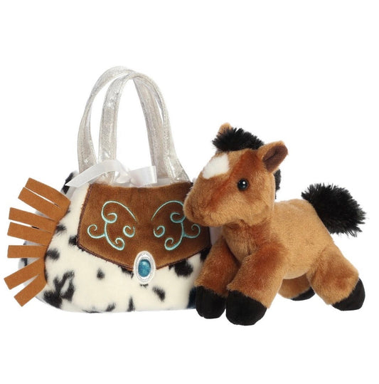 Fancy Pals / Horse In A Western Fringe Bag