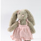 Brown Bunny 30cm - Pink Dress