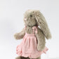 Brown Bunny 30cm - Pink Dress