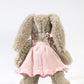 Brown Bunny 30cm - Pink Dress