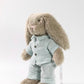 Brown Bunny 30cm - Blue Suit
