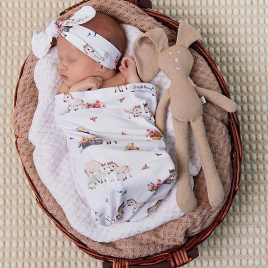 Snuggle Hunny / Snuggle Swaddle Set - Pony Pals