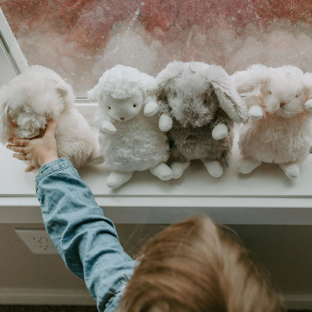 Bunnies By The Bay / Wee Petal Bunny / Pink