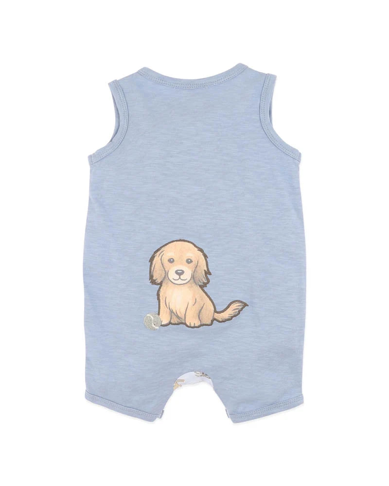 Bebe By Minihaha / Max Print Puppy Romper