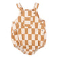 Fox & Finch / Phoenix Checkerboard Overall Bodysuit