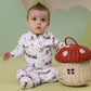 Snuggle Hunny / Snuggle Sleepsuit Zip Footie - Trains