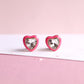 Lauren Hinkley / Bling Heart Clip-On Earrings