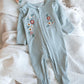 Bebe By Minihaha / Lyla Stripe LS Zip Onesie