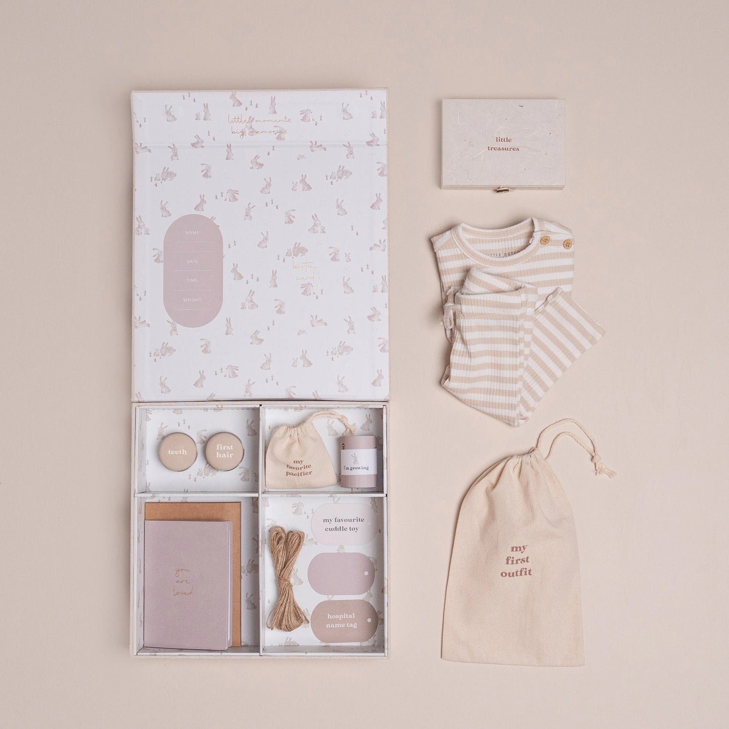 Little Dutch / Baby Bunny Memory Box / Keepsake Gift Set