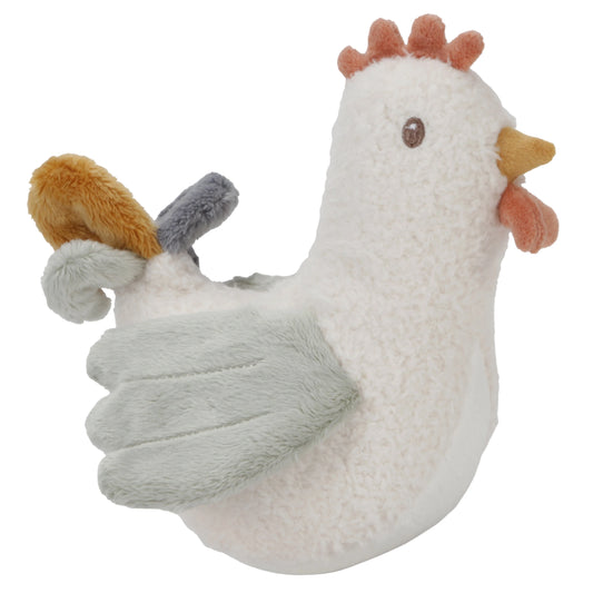 Little Dutch / Little Farm Tumbler Chicken Baby Soft Toy