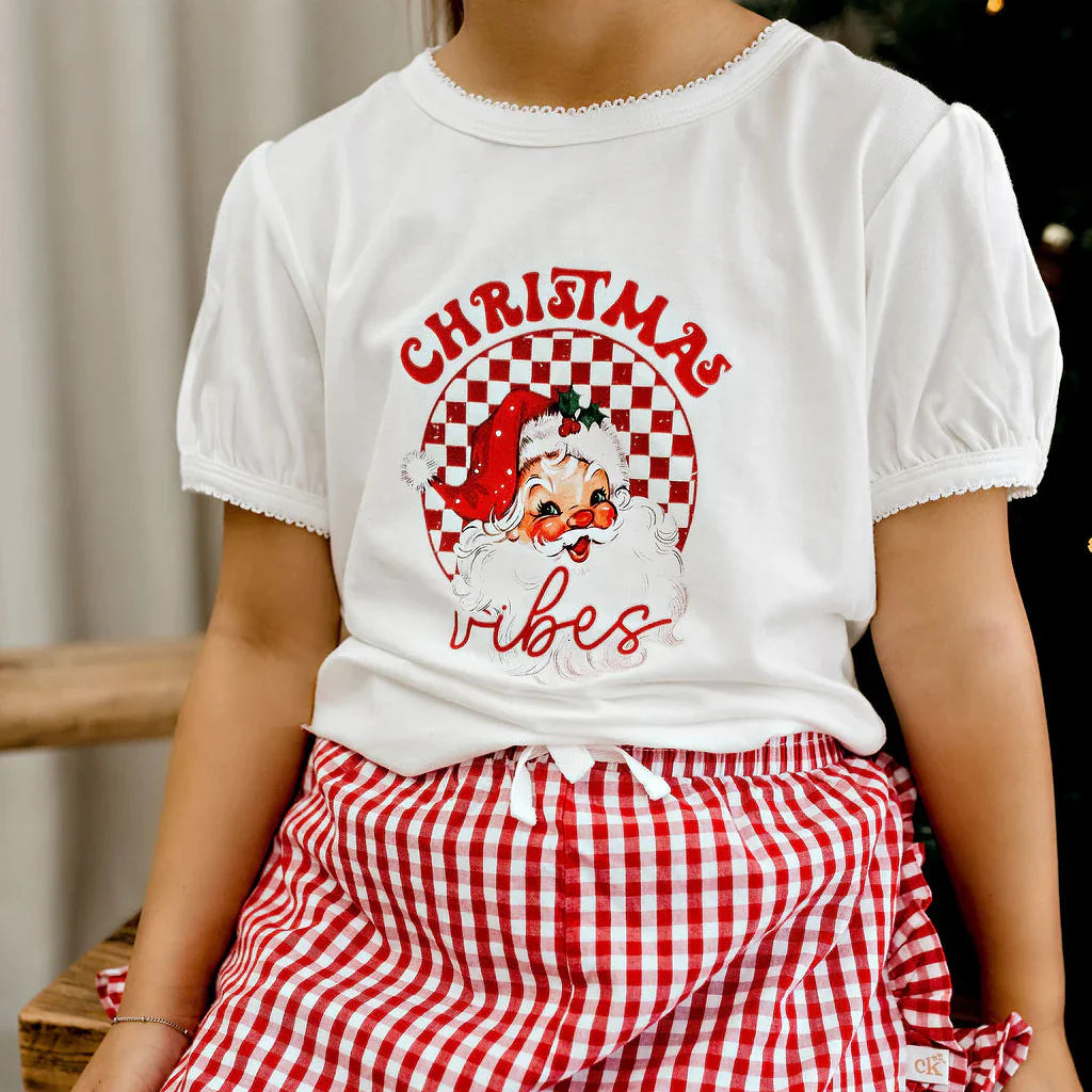 Confetti Kidz / Bamboo Tee - Christmas Vibes