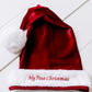 Confetti Kidz / Luxe My 1st Christmas Baby Santa Hat - 0-1 Year