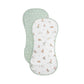 Living Textiles / 2 Pack Organic Burp Cloths Australiana