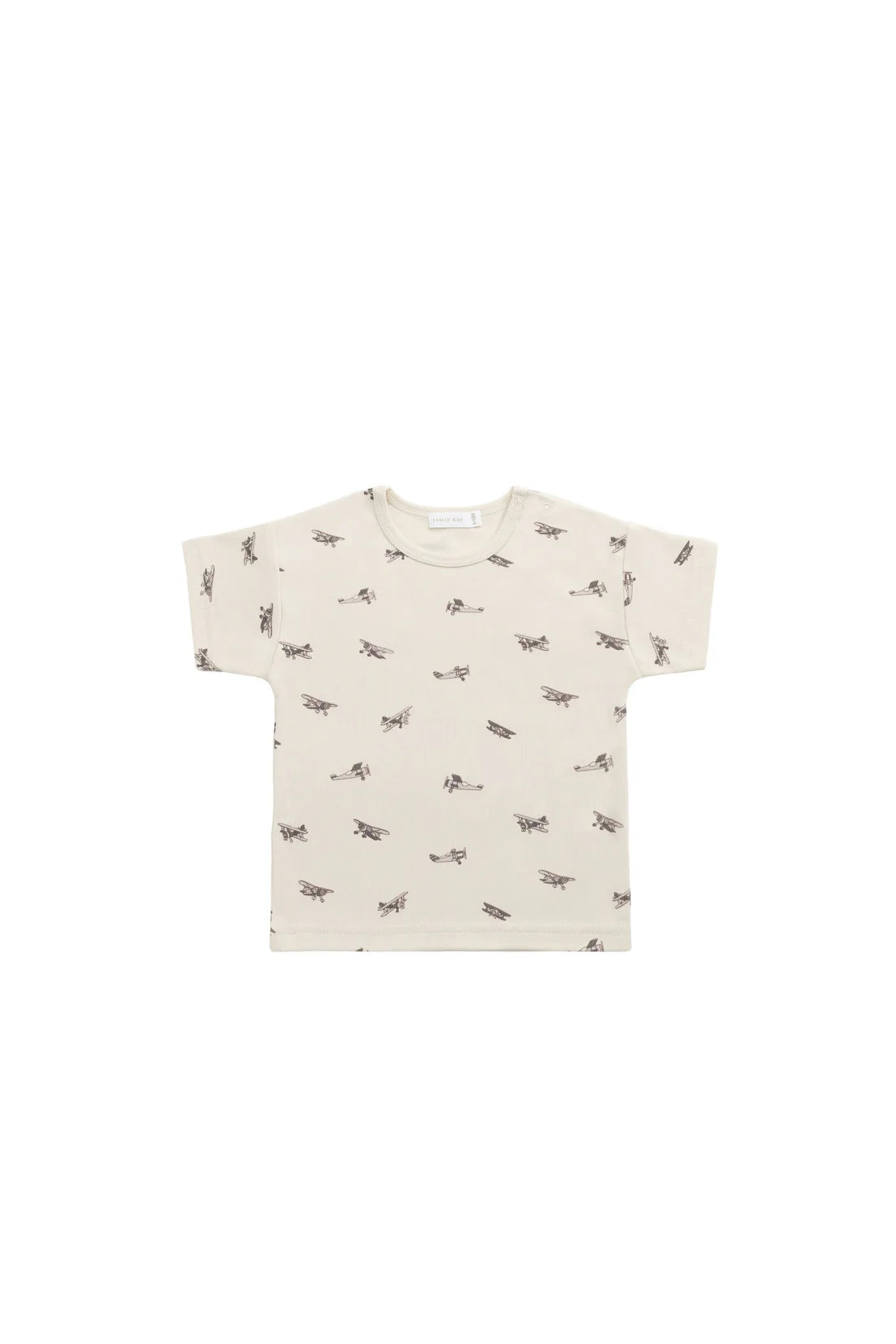 Jamie Kay / Pima Cotton Hunter Tee - Avion Oat