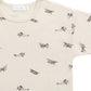 Jamie Kay / Pima Cotton Hunter Tee - Avion Oat