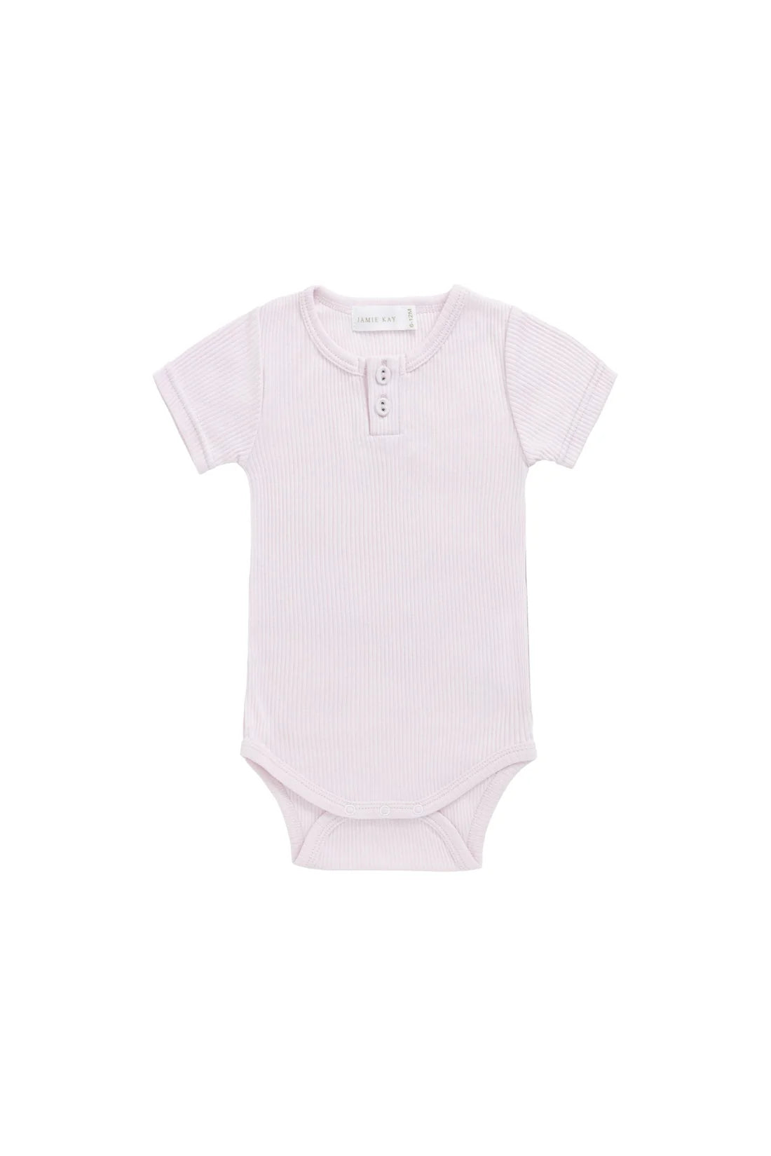 Jamie Kay / Cotton Modal Darcey Rib Tee Bodysuit - Cassia