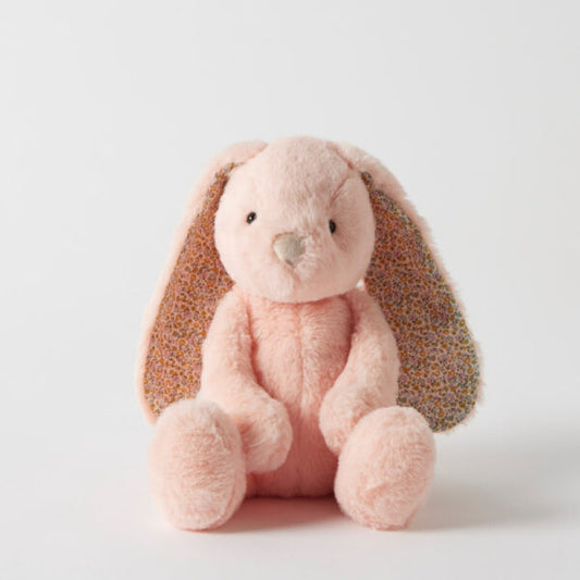 Jiggle & Giggle / Floral Peach Bunny - Medium