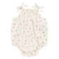 Jamie Kay / Organic Cotton Cassie Playsuit - Simple Flowers Egret