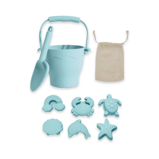 Playground / Silicone 8pc Bucket Set