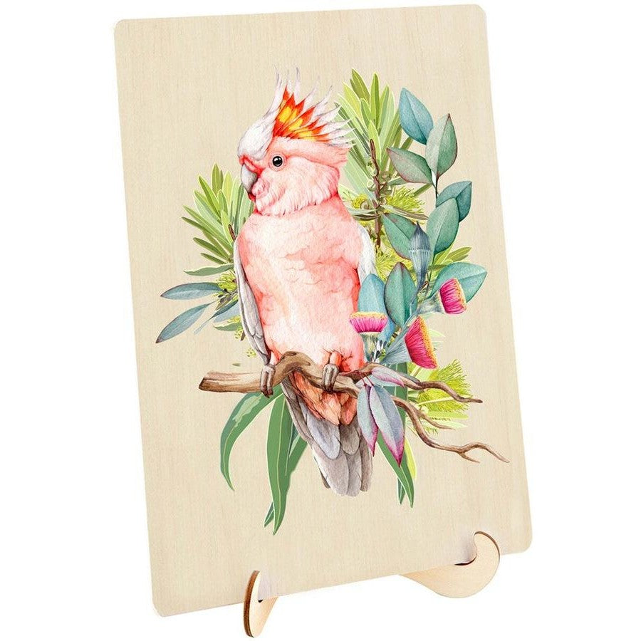 Puzzle Masters / Wooden Jigsaw Puzzle - Major Mitchell Cockatoo 125 Piece