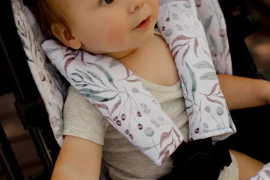 Bambella Designs / Harness Covers - Botanical