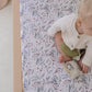 Bambella Designs / Waterproof Fitted Cot Sheet - Botanical
