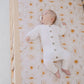 Bambella Designs / Waterproof Fitted Cot Sheet - Bohemian Sunshine
