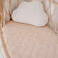 Bambella Designs / Waterproof Fitted Bassinet Sheet - Nude