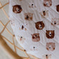 Bambella Designs / Waterproof Fitted Bassinet Sheet - Bear In There