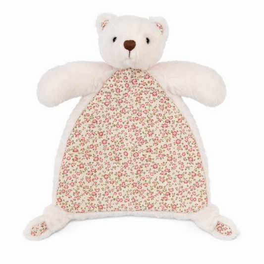 Lily & George / Littlefoot Bear Comforter Floral Sweet Pink