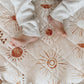 Bambella Designs / Waterproof Fitted Bassinet Sheet - Bohemian Sunshine