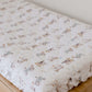 Bambella Designs / Waterproof Fitted Bassinet Sheet - Oakwood Farm