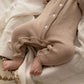 Confetti Kidz / Classic Knit Romper - Biscotti