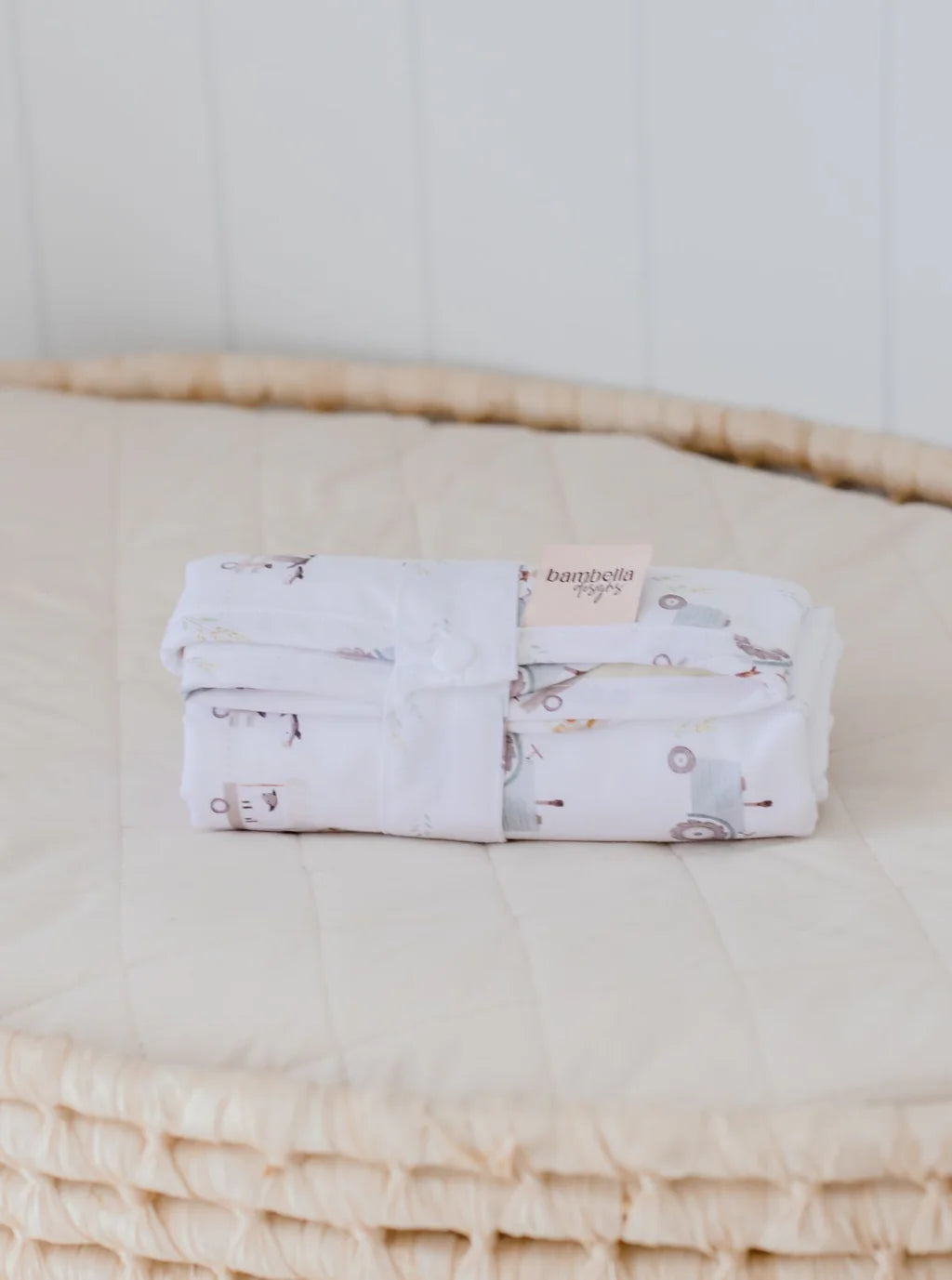 Bambella Designs / Waterproof Travel Change Mat - Oakwood Farm