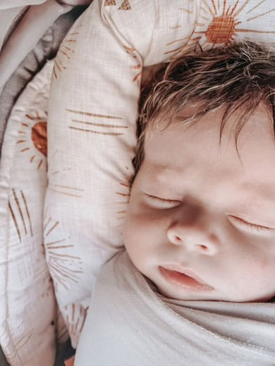 Bambella Designs / Infants Head Support - Bohemian Sunshine