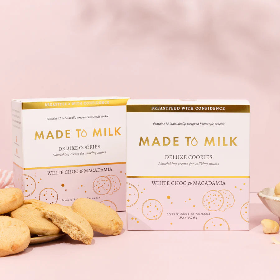 Made To Milk / White Chocolate and Macadamia Cookies