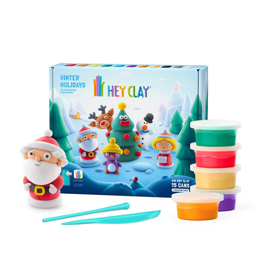 Hey Clay / Winter Holiday Large Set 15 Cans