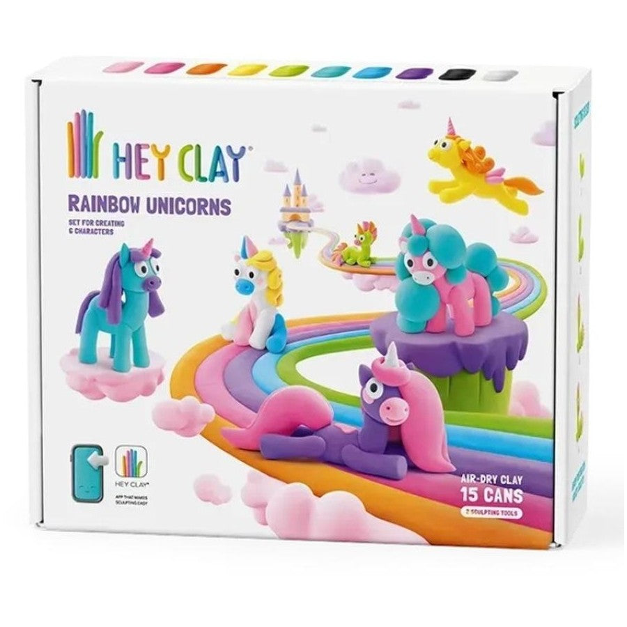 Hey Clay / Rainbow Unicorns Large Set 15 Cans